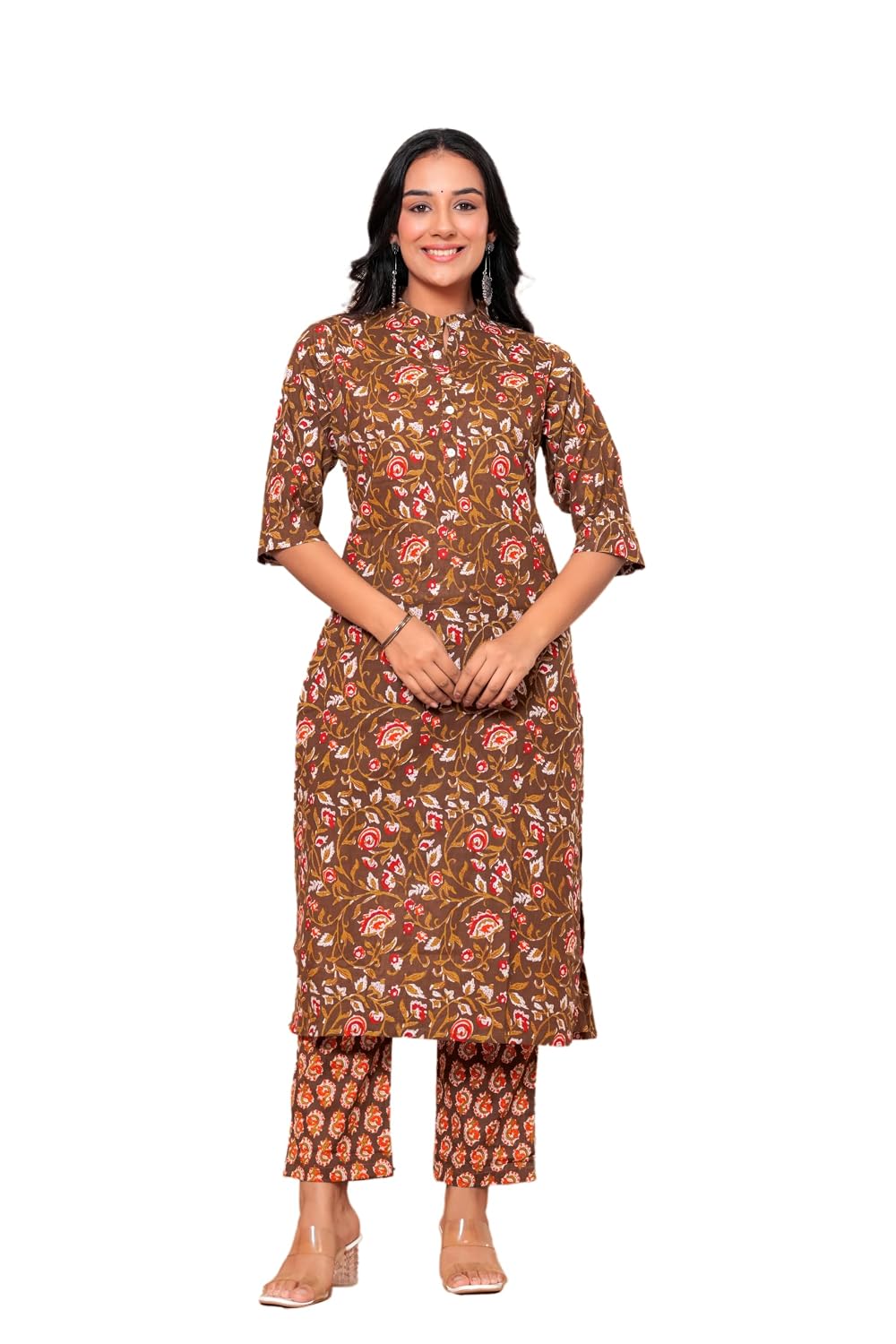 Women's Cotton Cord Kurta Set, Kurta Set for Women, Stylish Western Top and Palazzo Pant, Casual Office Wear Summer Outfit,,2XL
