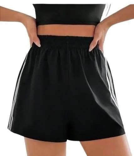 Women's Skeleton Heart Graphic Shorts.