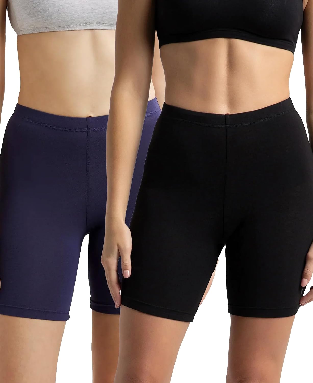 1529 Women High Coverage Super Combed Cotton Elastane Shorties